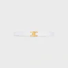 Triomphe Buckle in Metal & Reversible Strap 25Mm in Smooth and Grained Calfskin Triomphe Buckle in Metal & Reversible Strap 25Mm in Smooth and Grained Calfskin