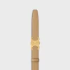 Triomphe Buckle in Metal & Reversible Strap 25Mm in Smooth and Grained Calfskin Triomphe Buckle in Metal & Reversible Strap 25Mm in Smooth and Grained Calfskin