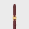 Triomphe Buckle in Metal & Reversible Strap 25Mm in Smooth and Grained Calfskin Triomphe Buckle in Metal & Reversible Strap 25Mm in Smooth and Grained Calfskin