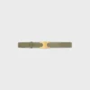 Triomphe Buckle in Metal & Reversible Strap 25Mm in Taurillon Triomphe Buckle in Metal & Reversible Strap 25Mm in Taurillon