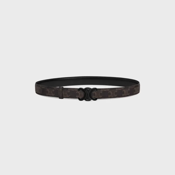Triomphe Buckle & Reversible Strap 25Mm Triomphe Buckle & Reversible Strap 25Mm