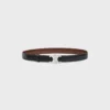 Triomphe Buckle & Reversible Strap 25Mm Triomphe Buckle & Reversible Strap 25Mm