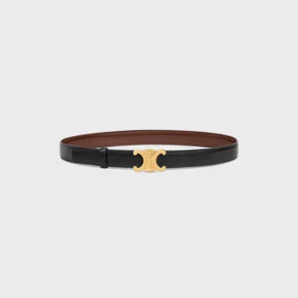 Triomphe Buckle & Reversible Strap 25Mm Triomphe Buckle & Reversible Strap 25Mm