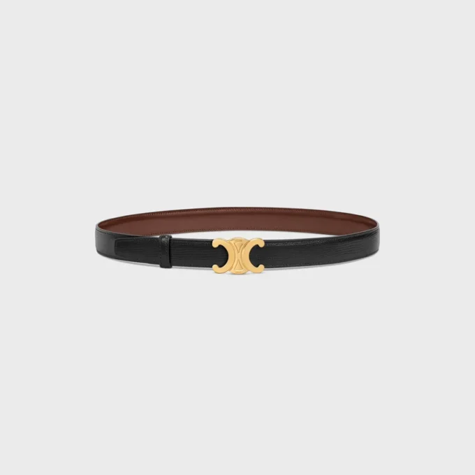 Triomphe Buckle & Reversible Strap 25Mm Triomphe Buckle & Reversible Strap 25Mm