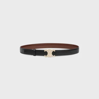 Triomphe Buckle & Reversible Strap 25Mm Triomphe Buckle & Reversible Strap 25Mm