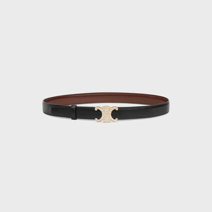 Triomphe Buckle & Reversible Strap 25Mm Triomphe Buckle & Reversible Strap 25Mm