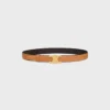 Triomphe Buckle & Reversible Strap 25Mm Triomphe Buckle & Reversible Strap 25Mm