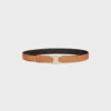 Triomphe Buckle & Reversible Strap 25Mm Triomphe Buckle & Reversible Strap 25Mm