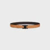 Triomphe Buckle & Reversible Strap 25Mm Triomphe Buckle & Reversible Strap 25Mm