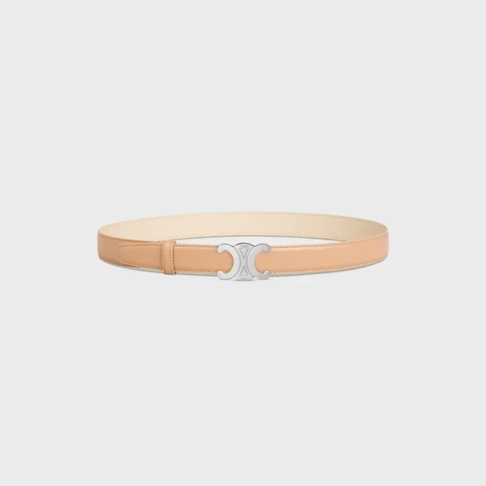 Triomphe Buckle & Reversible Strap 25Mm Triomphe Buckle & Reversible Strap 25Mm
