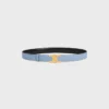 Triomphe Buckle & Reversible Strap 25Mm Triomphe Buckle & Reversible Strap 25Mm
