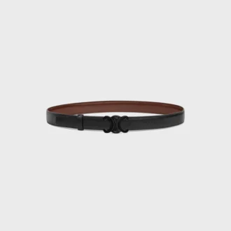 Triomphe Buckle & Reversible Strap 25Mm Triomphe Buckle & Reversible Strap 25Mm