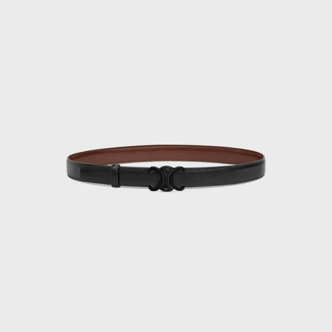 Triomphe Buckle & Reversible Strap 25Mm Triomphe Buckle & Reversible Strap 25Mm