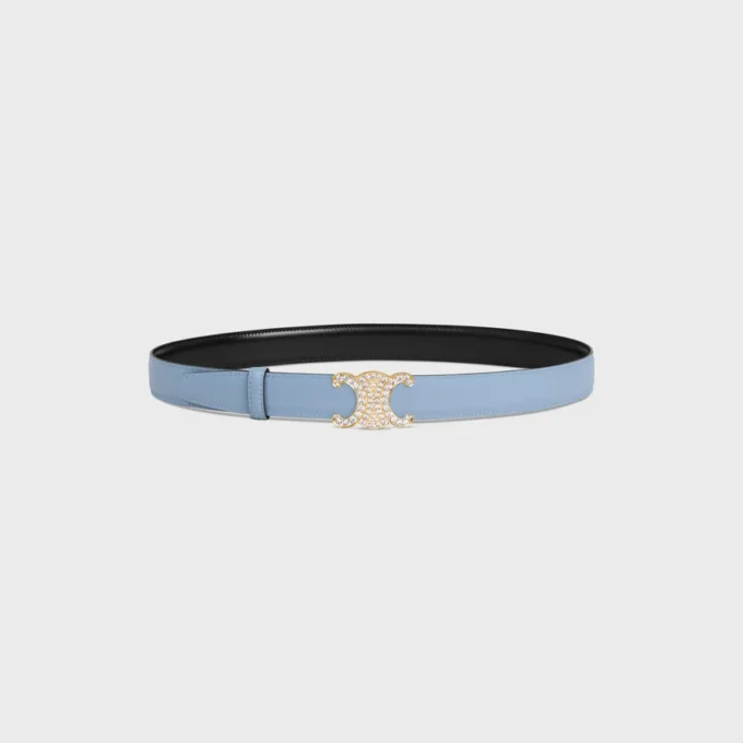 Triomphe Buckle & Reversible Strap 25Mm Triomphe Buckle & Reversible Strap 25Mm