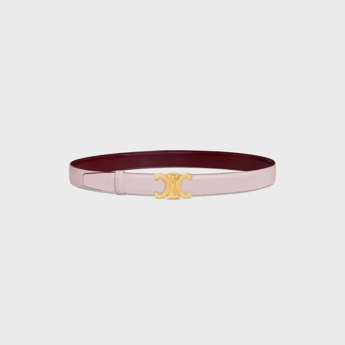 Triomphe Buckle & Reversible Strap 25Mm Triomphe Buckle & Reversible Strap 25Mm