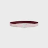 Triomphe Buckle & Reversible Strap 25Mm Triomphe Buckle & Reversible Strap 25Mm