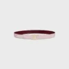 Triomphe Buckle & Reversible Strap 25Mm Triomphe Buckle & Reversible Strap 25Mm
