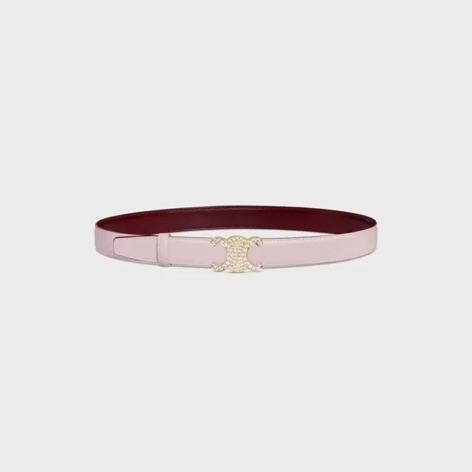 Triomphe Buckle & Reversible Strap 25Mm Triomphe Buckle & Reversible Strap 25Mm
