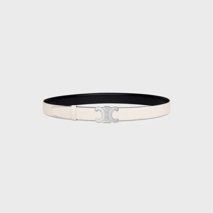 Triomphe Buckle & Reversible Strap 25Mm Triomphe Buckle & Reversible Strap 25Mm