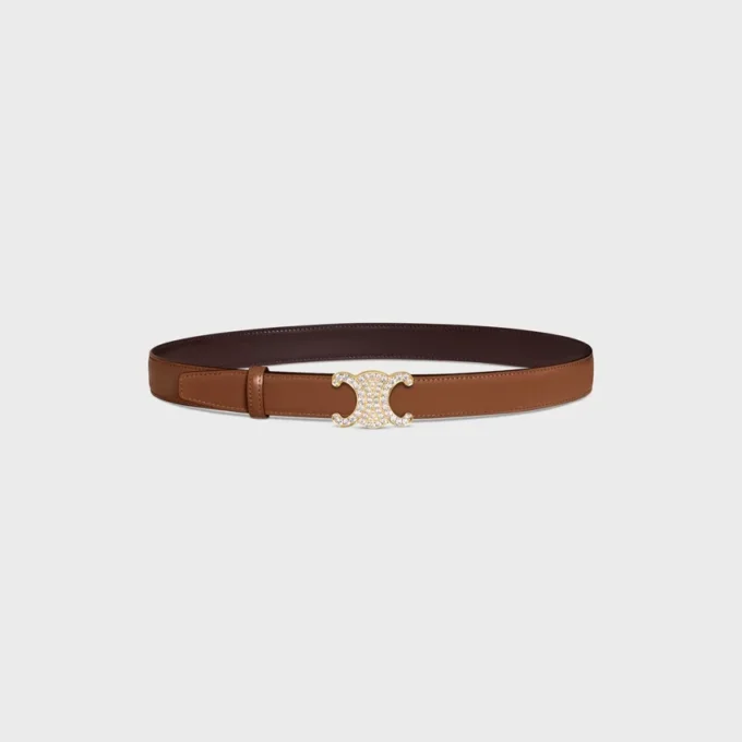 Triomphe Buckle & Reversible Strap 25Mm