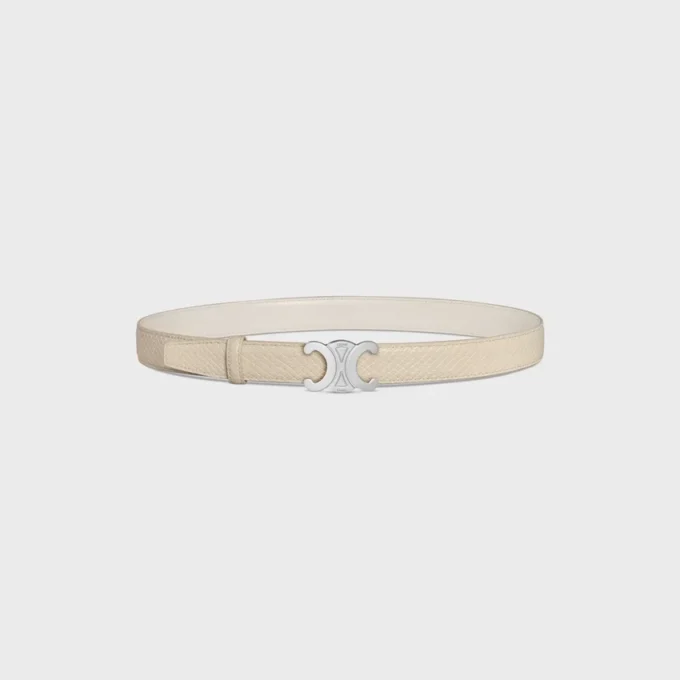 Triomphe Buckle & Reversible Strap 25Mm Triomphe Buckle & Reversible Strap 25Mm