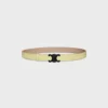 Triomphe Buckle & Reversible Strap 25Mm Triomphe Buckle & Reversible Strap 25Mm
