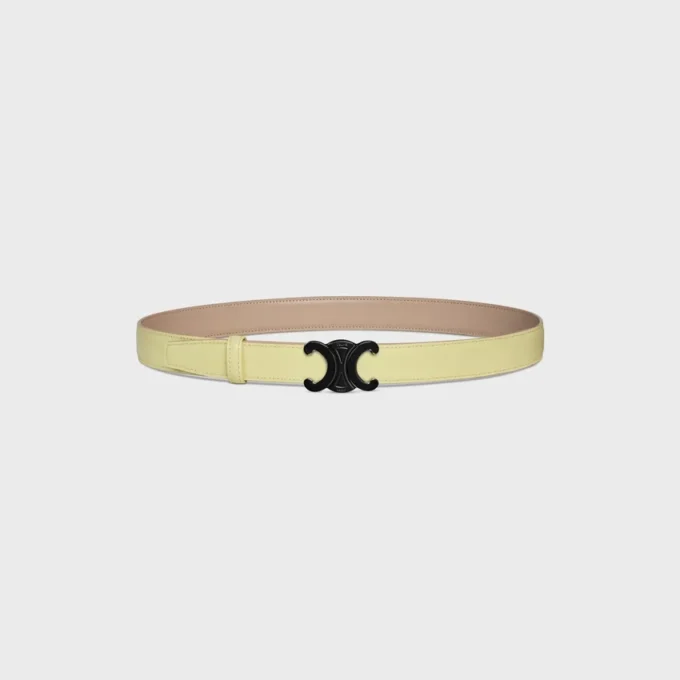 Triomphe Buckle & Reversible Strap 25Mm Triomphe Buckle & Reversible Strap 25Mm