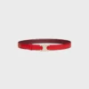 Triomphe Buckle & Reversible Strap 25Mm Triomphe Buckle & Reversible Strap 25Mm
