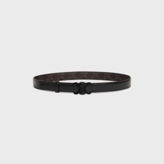Triomphe Buckle & Reversible Strap 25Mm Triomphe Buckle & Reversible Strap 25Mm