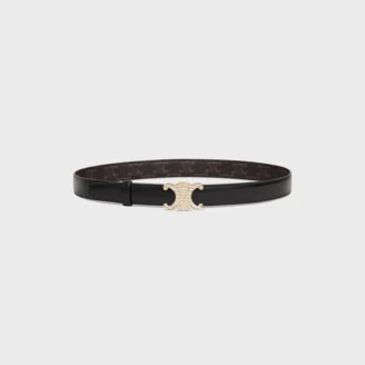 Triomphe Buckle & Reversible Strap 25Mm Triomphe Buckle & Reversible Strap 25Mm
