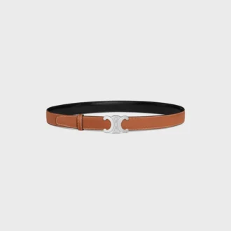 Triomphe Buckle & Reversible Strap 25Mm Triomphe Buckle & Reversible Strap 25Mm