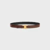 Triomphe Buckle & Reversible Strap 25Mm Triomphe Buckle & Reversible Strap 25Mm