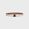 Triomphe Buckle & Reversible Strap 25Mm Triomphe Buckle & Reversible Strap 25Mm