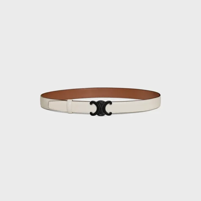 Triomphe Buckle & Reversible Strap 25Mm Triomphe Buckle & Reversible Strap 25Mm