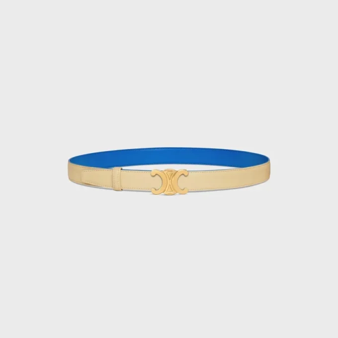 Triomphe Buckle & Reversible Strap 25Mm Triomphe Buckle & Reversible Strap 25Mm