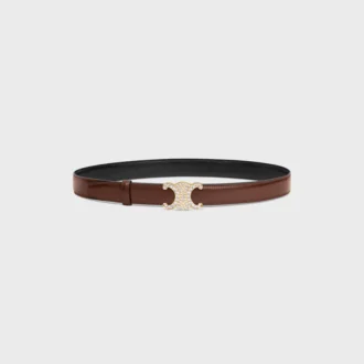 Triomphe Buckle & Reversible Strap 25Mm Triomphe Buckle & Reversible Strap 25Mm
