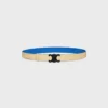 Triomphe Buckle & Reversible Strap 25Mm Triomphe Buckle & Reversible Strap 25Mm