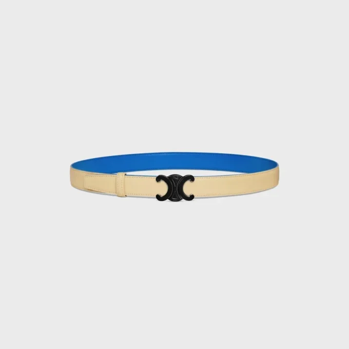 Triomphe Buckle & Reversible Strap 25Mm Triomphe Buckle & Reversible Strap 25Mm