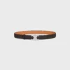 Triomphe Buckle & Reversible Strap 25Mm Triomphe Buckle & Reversible Strap 25Mm