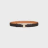 Triomphe Buckle & Reversible Strap 25Mm Triomphe Buckle & Reversible Strap 25Mm