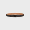 Triomphe Buckle & Reversible Strap 25Mm Triomphe Buckle & Reversible Strap 25Mm