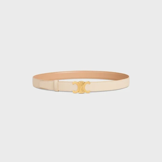 Triomphe Buckle & Reversible Strap 25Mm Triomphe Buckle & Reversible Strap 25Mm