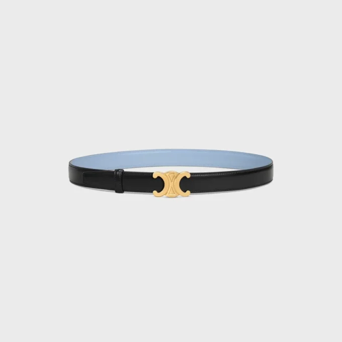 Triomphe Buckle & Reversible Strap 25Mm Triomphe Buckle & Reversible Strap 25Mm