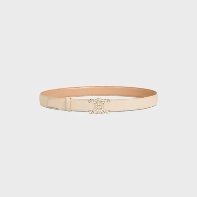 Triomphe Buckle & Reversible Strap 25Mm Triomphe Buckle & Reversible Strap 25Mm
