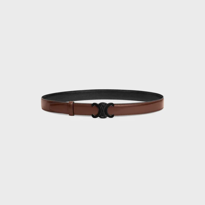 Triomphe Buckle & Reversible Strap 25Mm Triomphe Buckle & Reversible Strap 25Mm