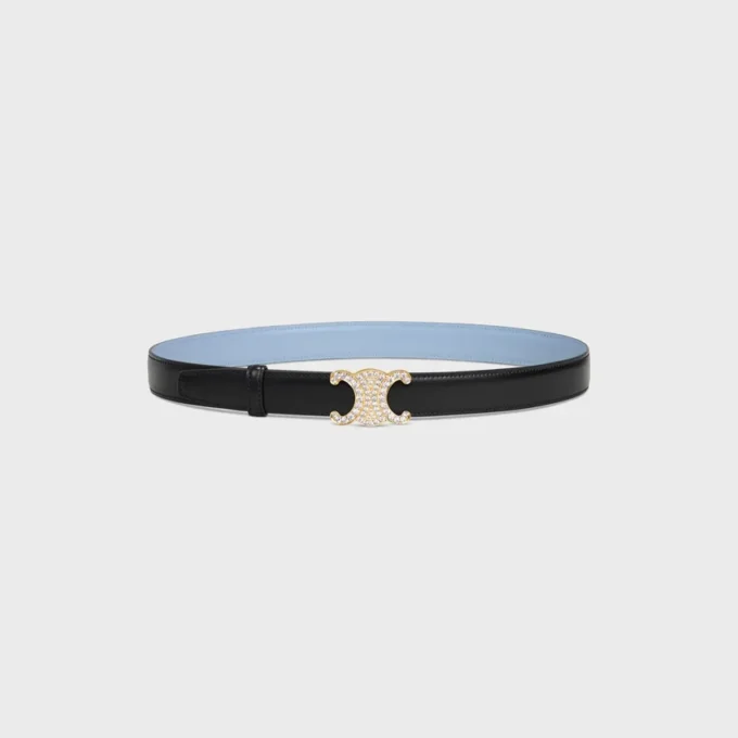 Triomphe Buckle & Reversible Strap 25Mm Triomphe Buckle & Reversible Strap 25Mm