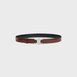 Triomphe Buckle & Reversible Strap 25Mm Triomphe Buckle & Reversible Strap 25Mm