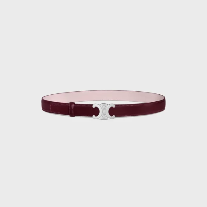 Triomphe Buckle & Reversible Strap 25Mm Triomphe Buckle & Reversible Strap 25Mm