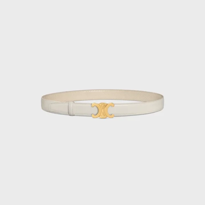 Triomphe Buckle & Reversible Strap 25Mm Triomphe Buckle & Reversible Strap 25Mm