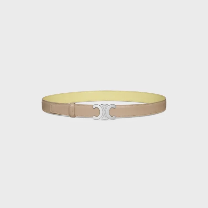 Triomphe Buckle & Reversible Strap 25Mm Triomphe Buckle & Reversible Strap 25Mm